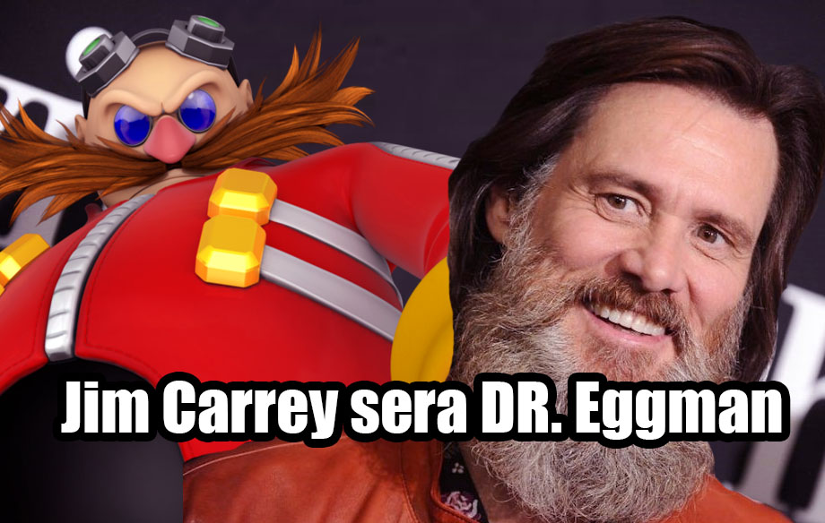 Jim Carrey interpretara a DR. Eggman en la película de Sonic the Hedgehog