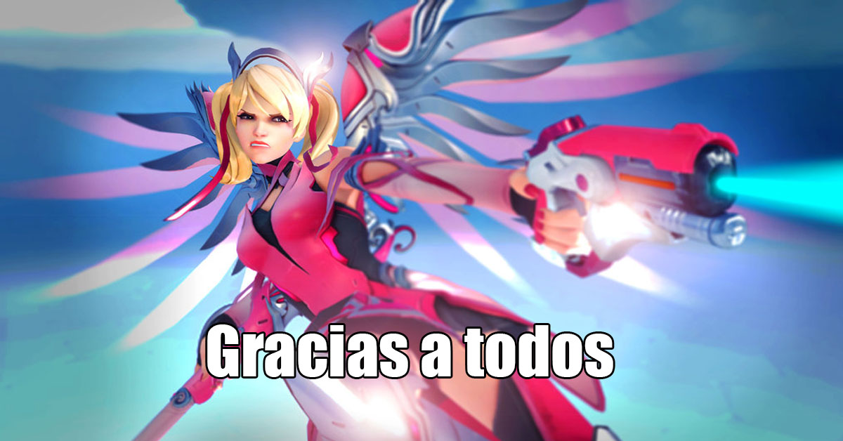 La skin rosa de Mercy en Overwatch recaudó más de $ 12 millones para la caridad.