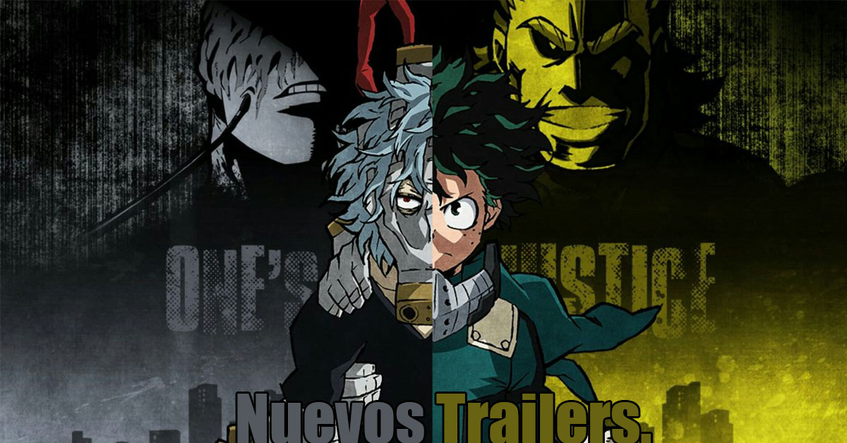 Te mostramos dos nuevos trailers de My Hero: One’s Justice