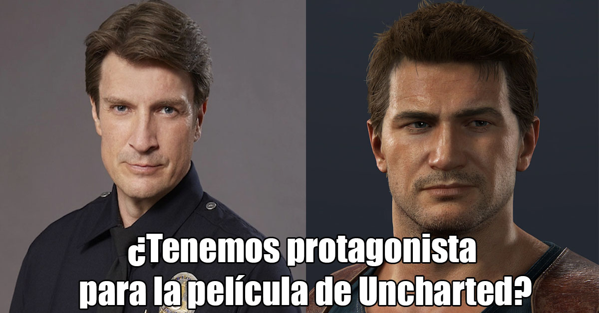 Nathan Fillion podría ser el protagonista de la película de Uncharted