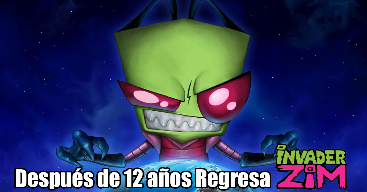 Después de 12 largos años invasor Zim regresa con un teaser para su nueva película.