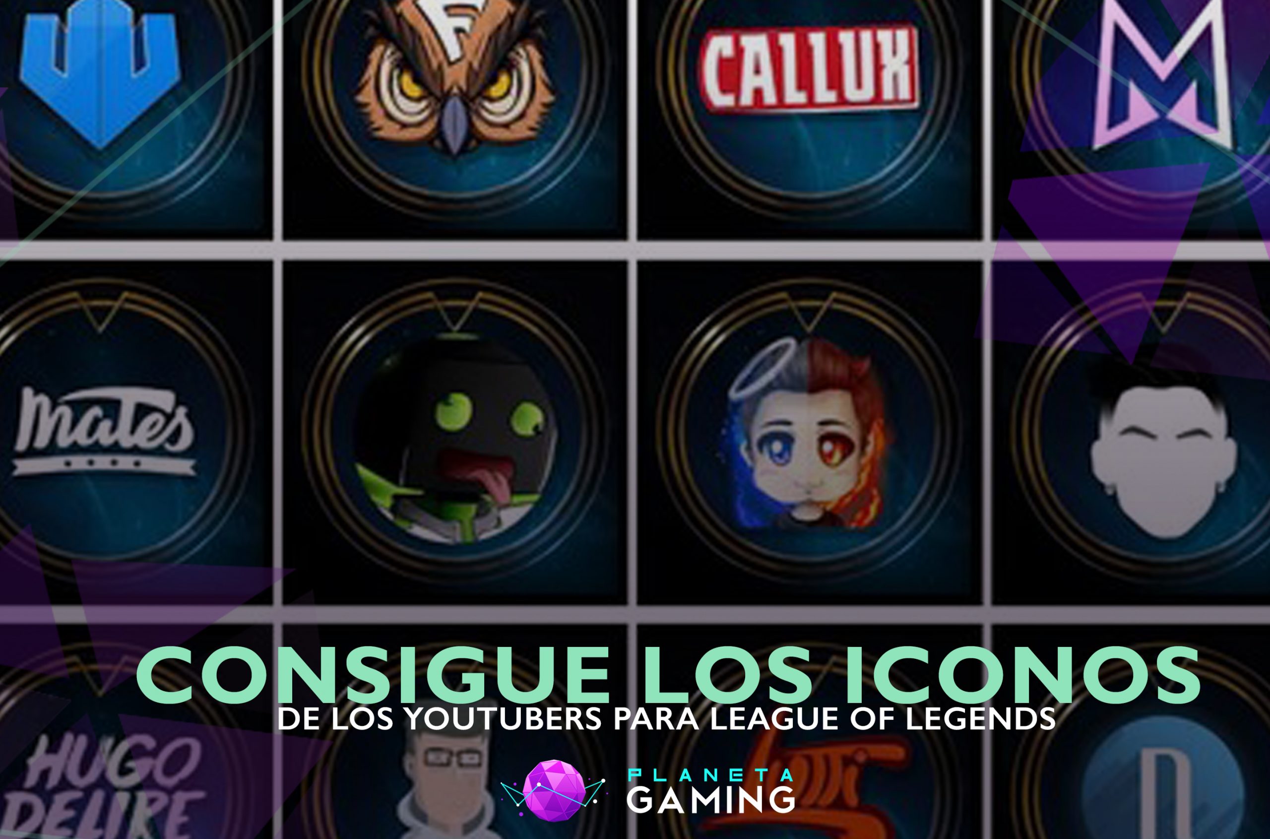 Consigue los iconos de los Youtubers para el cliente de League of Legends