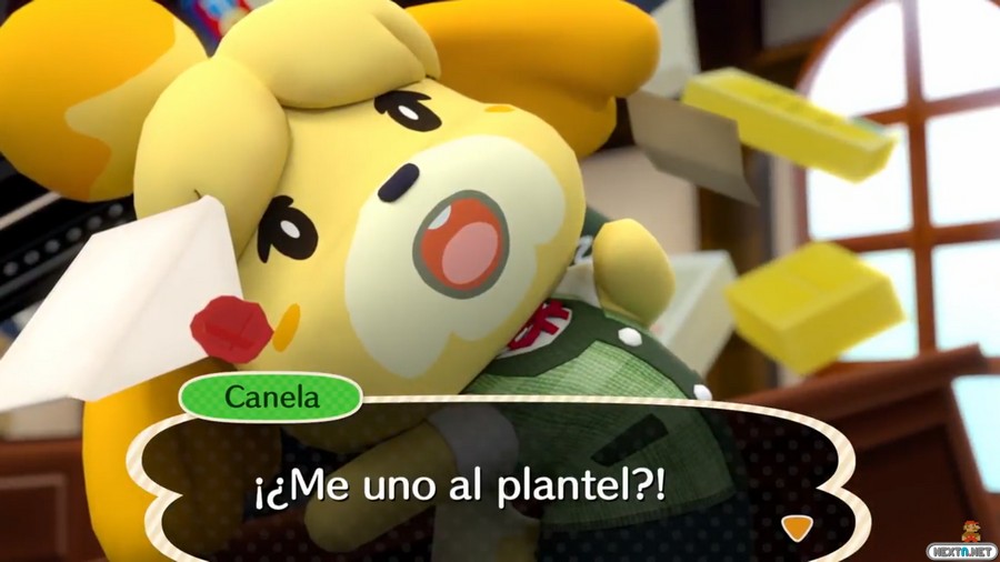 Isabelle  se une a Super Smash Bros Ultimate como un nuevo luchador.