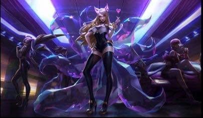 Skin de Ahri Estrella Pop