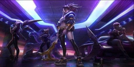 Skin de Akali Estrella Pop