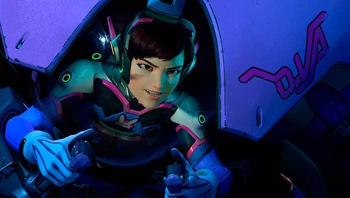 La voz detras de D.Va y el Corto Shooting Star