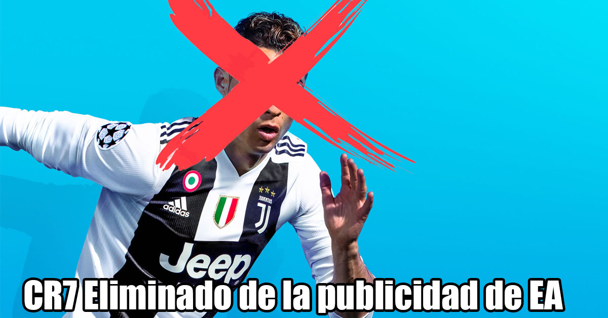 EA Sports elimina de toda su publicidad a Cristiano Ronaldo.