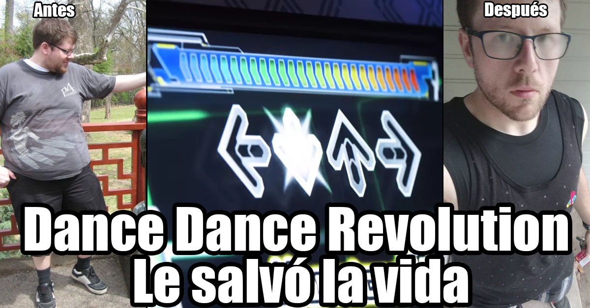 Perdió mas de 125 libras jugando Dance Dance Revolution