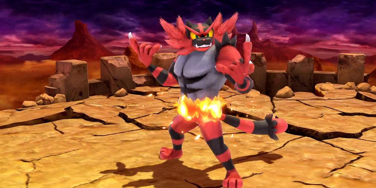 Incineroar se une a Super Smash Bros. Ultimate como el último peleador