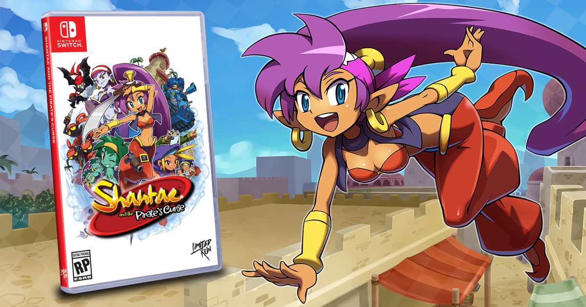 Shantae and The Pirate's Curse physical
