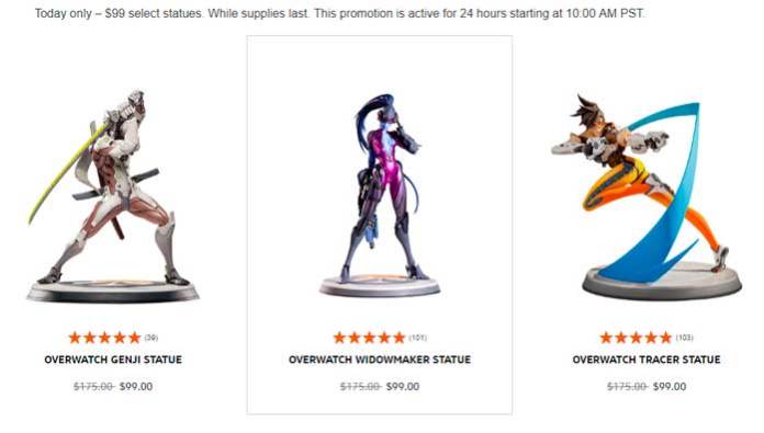 Estatuas a $99 USD