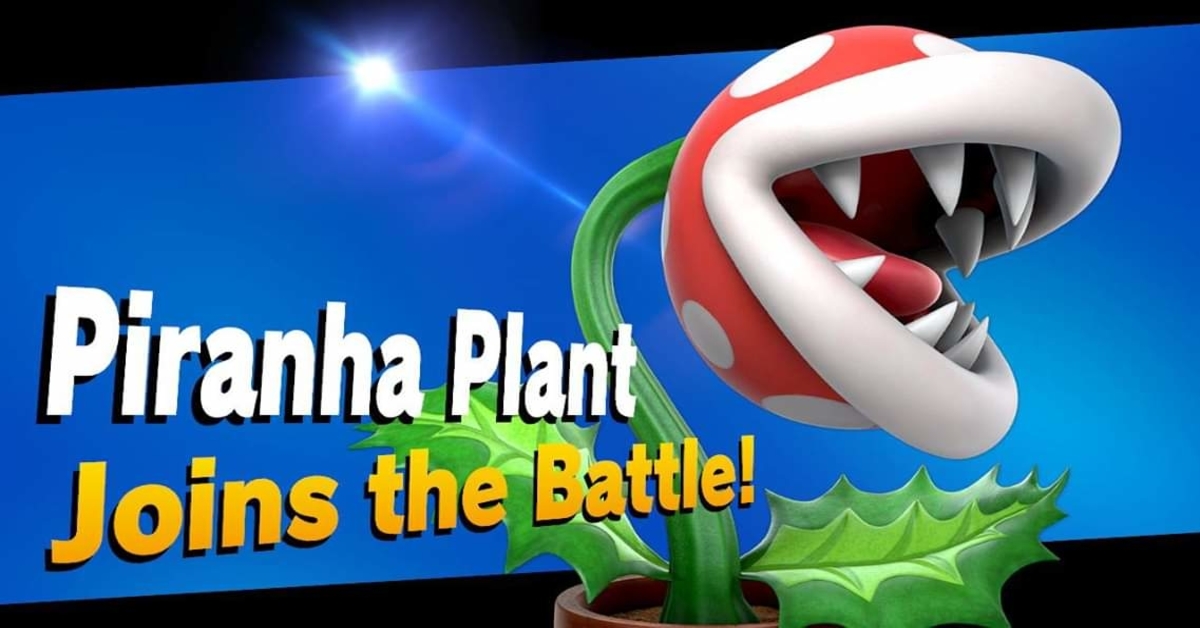Ya está disponible Piranha Plant para Super Smash Bros. Ultimate, sin embargo debes tener cuidado
