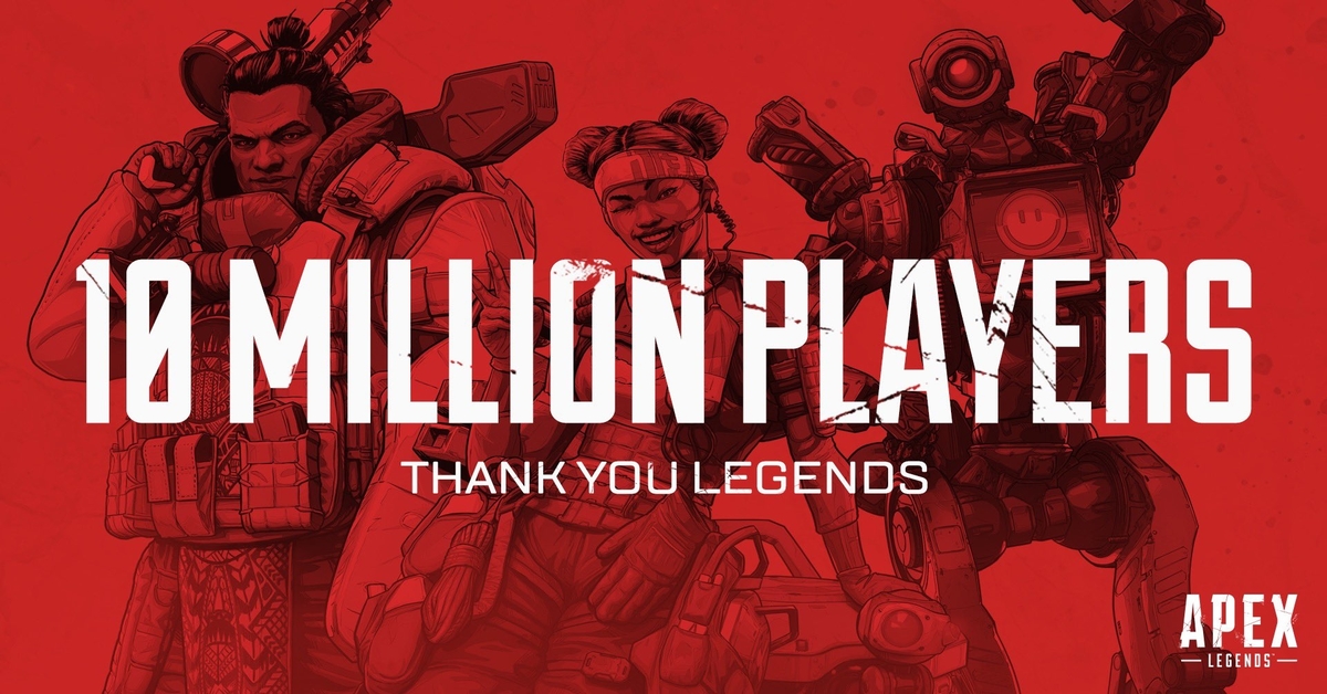 Apex Legends consigue 10 millones de jugadores en solo 3 días