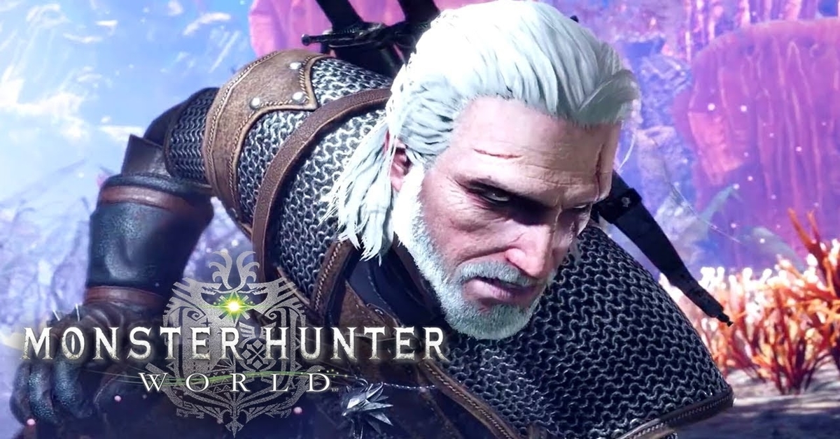 La colaboración con Monster Hunter trae consigo a Geralt y a un monstruo muy conocido de The Witcher 3