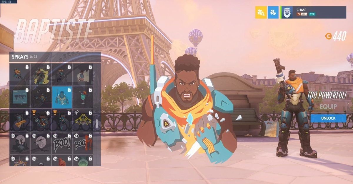 Overwatch Baptiste Over 9000