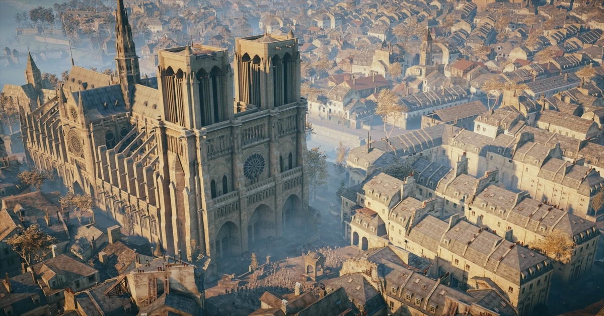 La catedral de Notre Dame sería reconstruida a partir del modelo 3D de Assassin’s Creed Unity