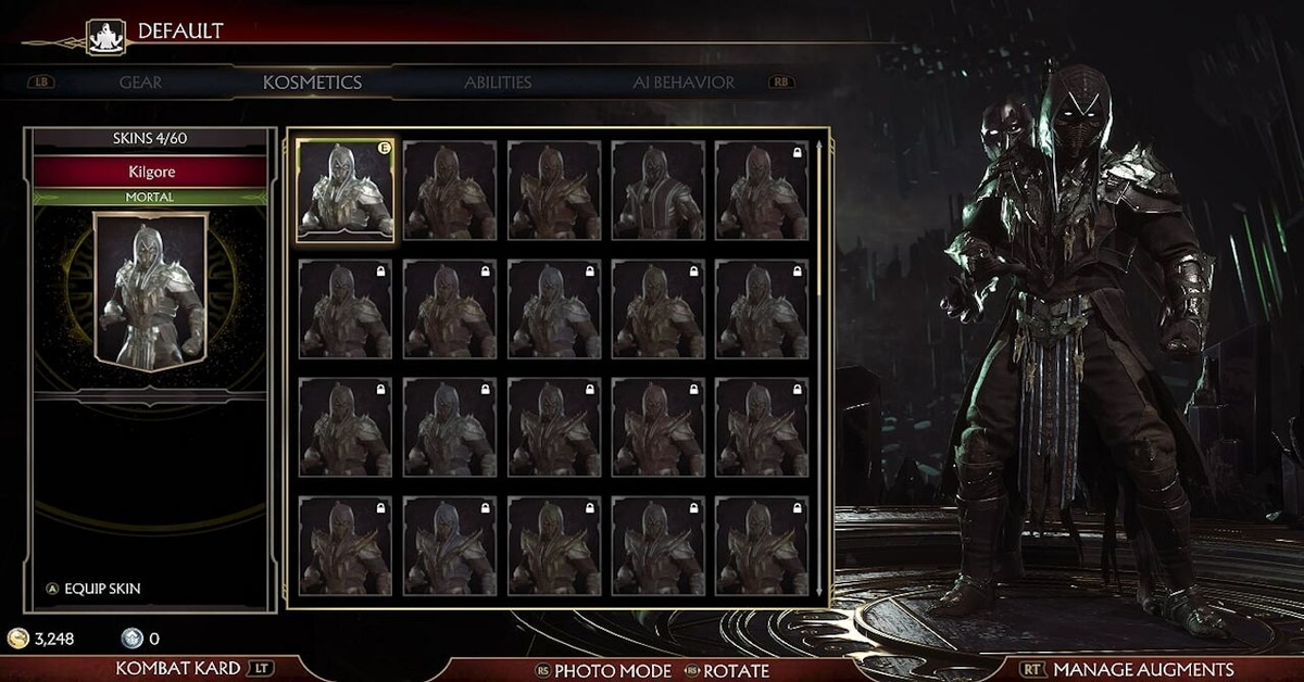 Comprar absolutamente todos los skins de Mortal Kombat 11 costaría US$6 mil 440
