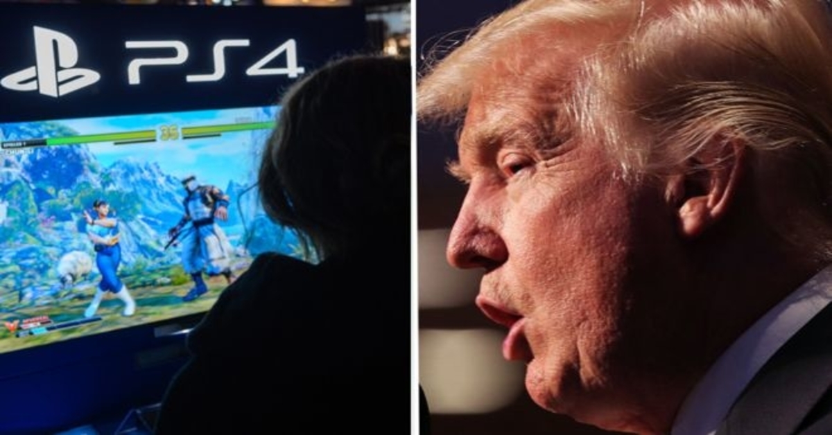 Donald Trump videojuegos impuesto