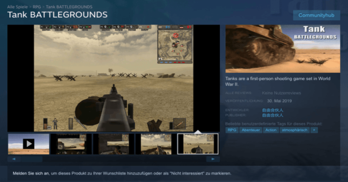 Tank Battlegrounds plagio Battlefield 1942