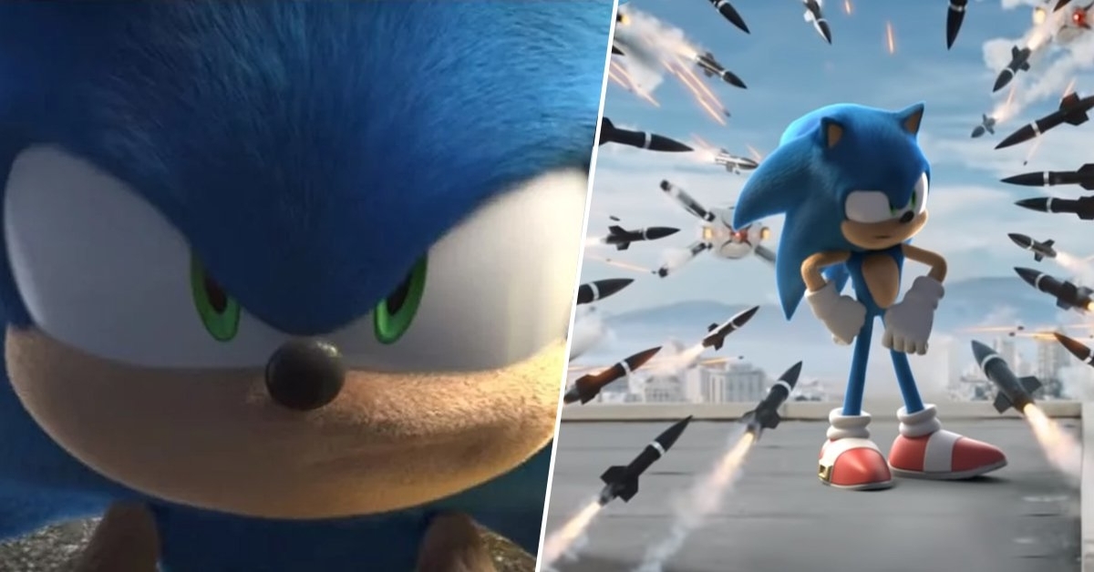 Sonic movie redesign trailer