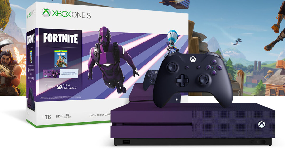 Esto es lo que vendrá con la edición especial de Fortnite de la Xbox One S
