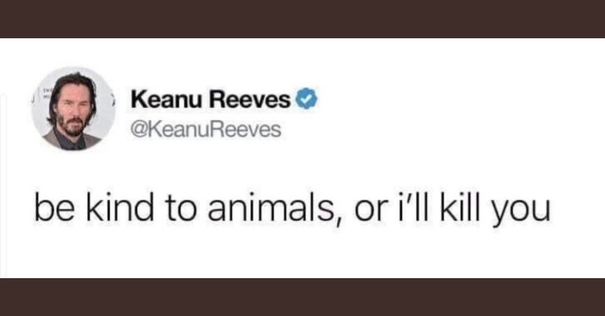 Keanu Reeves Twitter