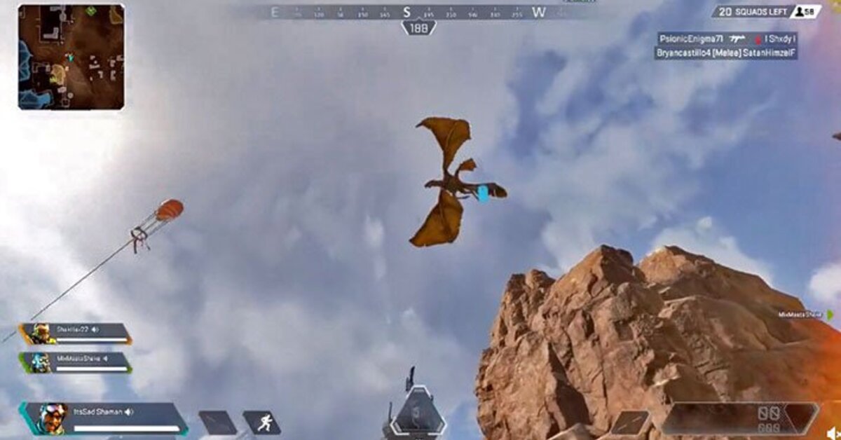 Dragones aparecen en Apex Legends y se roban el botín de los jugadores