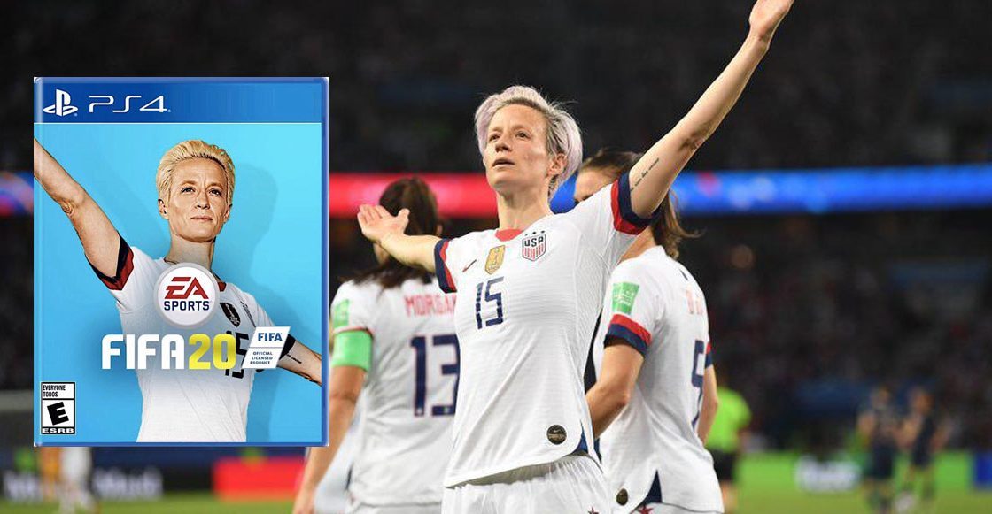 Se crea petición para que Megan Rapinoe sea la portada de FIFA 20