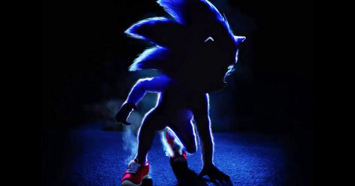 Sonic The Hedgehog Movie character design