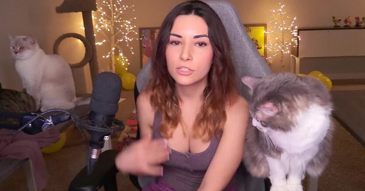 Piden que Alinity sea expulsada de Twitch por maltratar a su gato