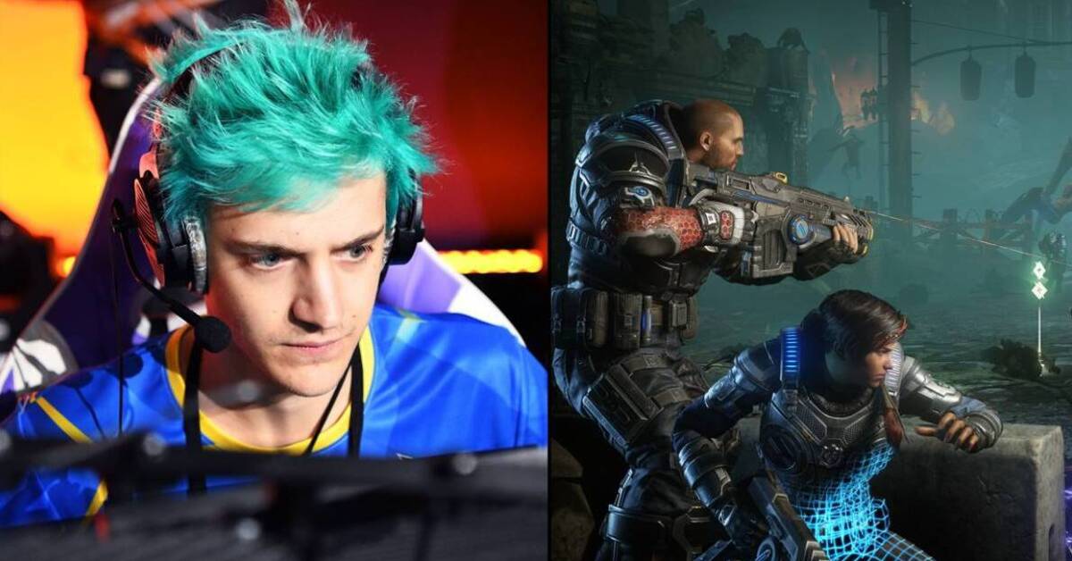 Ninja jugará en exclusiva la campaña de Gears 5 en Mixer