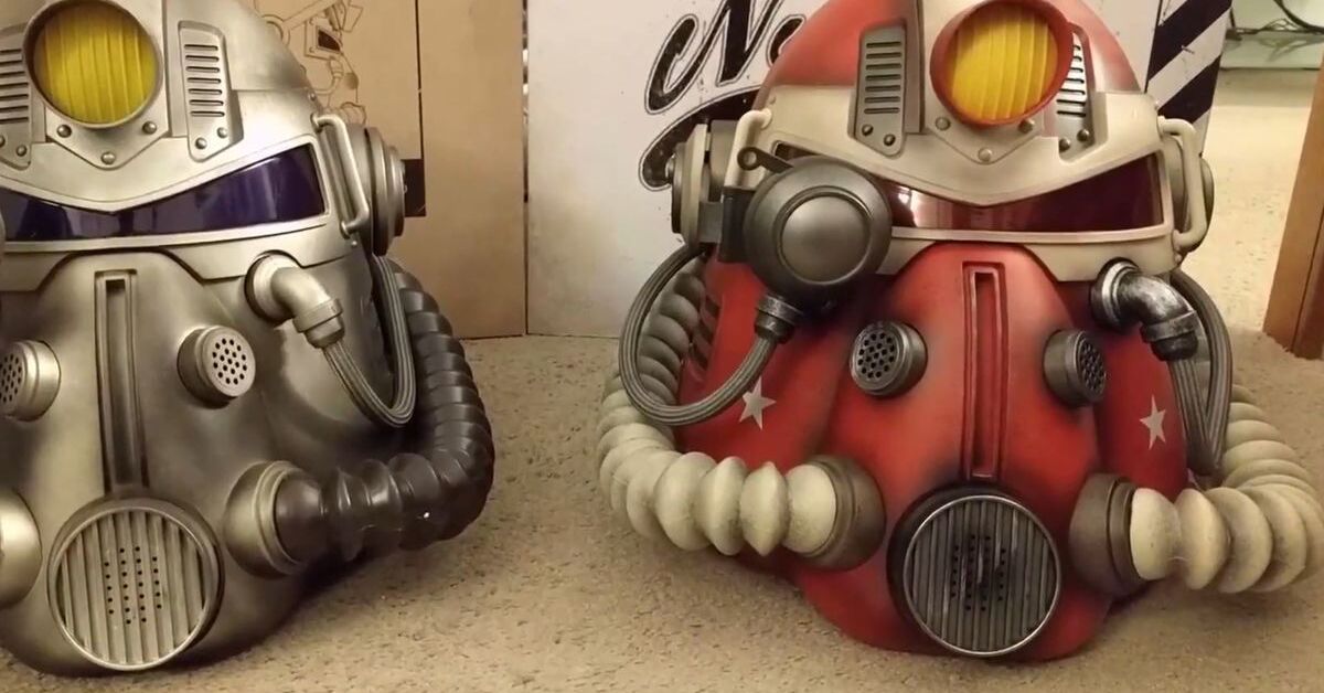 Los fabricantes del casco de Fallout 76 lo están retirando por riesgo de moho