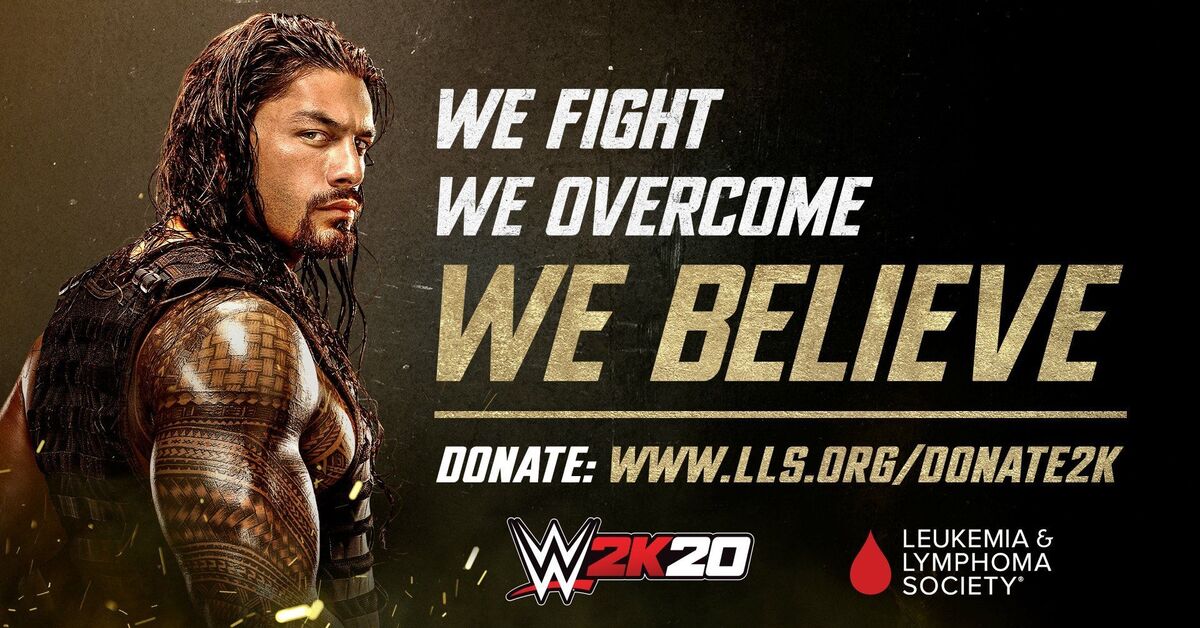2K Games donará US$500 mil a la Sociedad de Lucha contra la Leucemia y el Linfoma