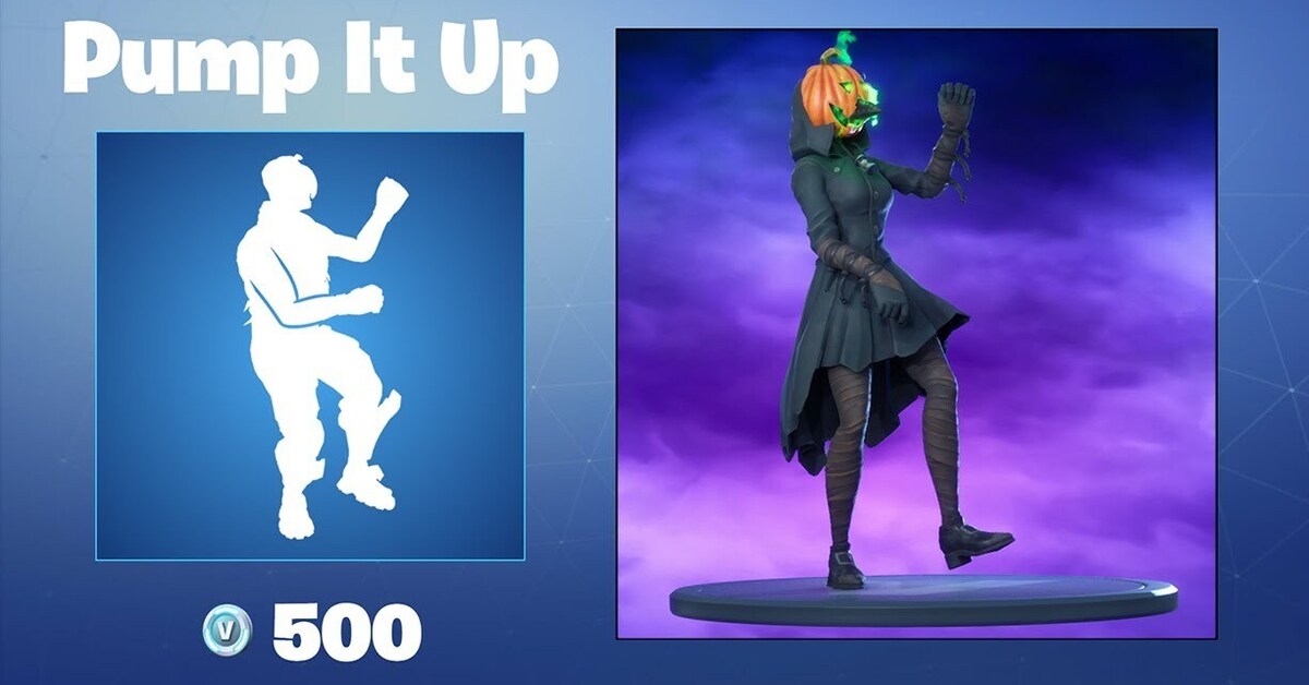 Epic Games Fortnite Dancing Pumpkin Man