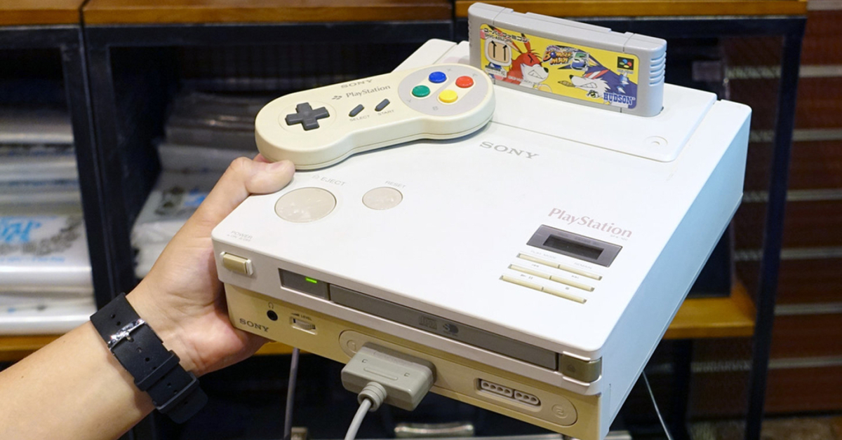 Nintendo PlayStation prototype auction