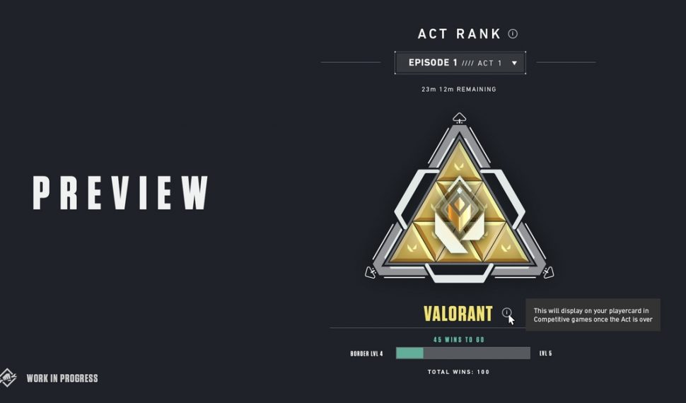 Valorant empleará un nuevo sistema de rango en el Acto II