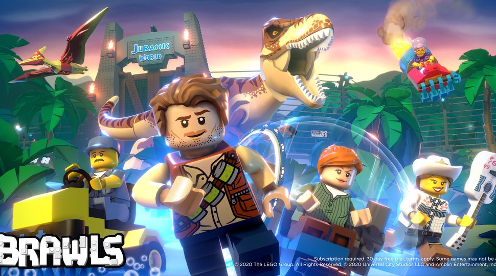 Lego Brawls Jurassic World Contents