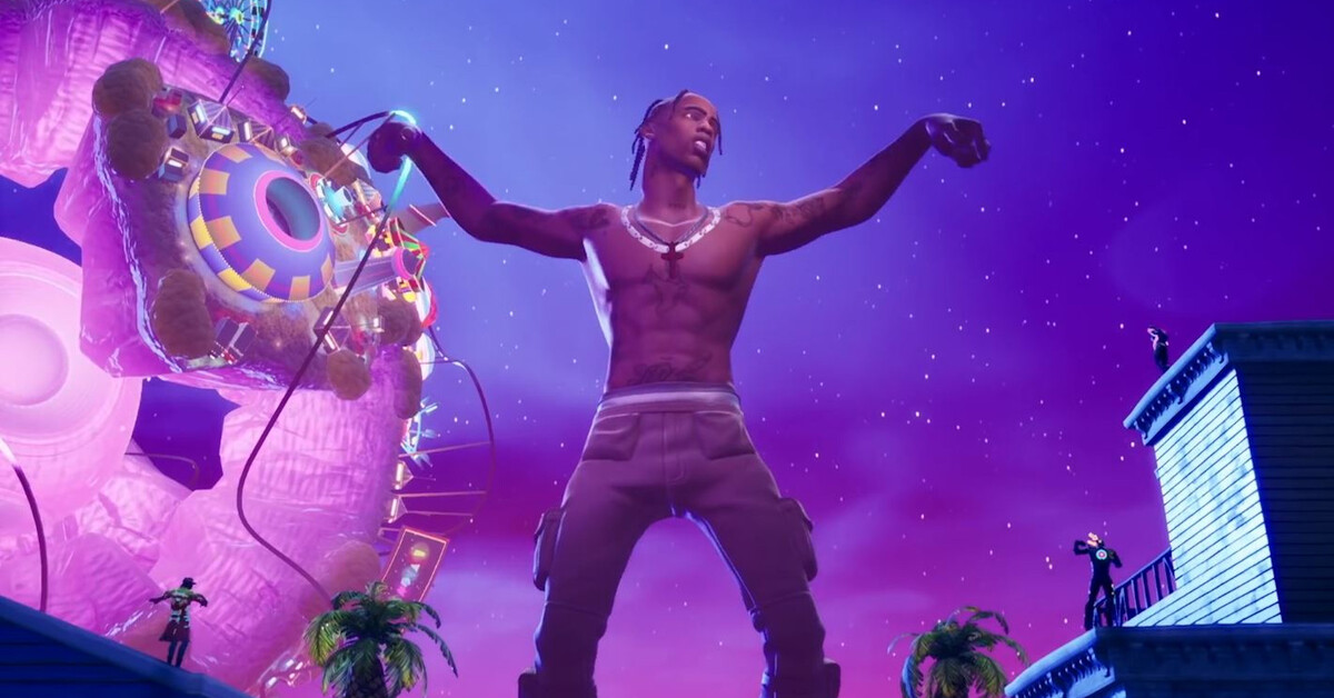 Travis Scott Fortnite $20 million