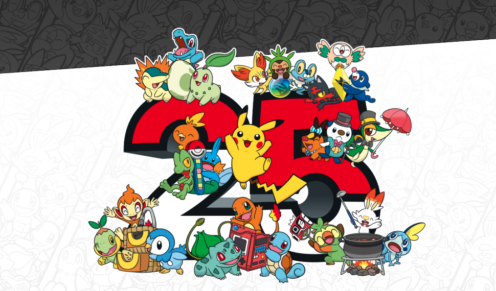 Nintendo da inicio a las celebraciones de los 25 años de Pokémon