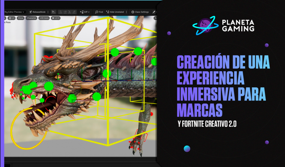 Creación de una experiencia inmersiva para marcas y Fortnite Creativo 2.0